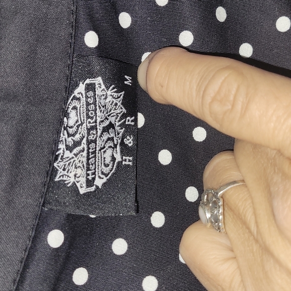 Rockabilly style Polka Dot dress - Picture 4 of 7